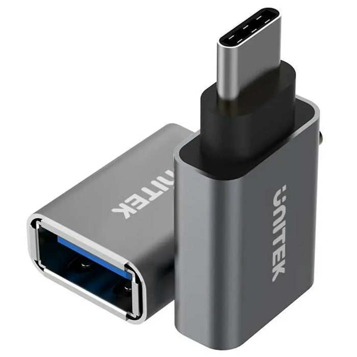 USB-C to USB Adapter Unitek Y-A025CGY - USB кабели<<<Компютър Кабели и адаптери<<<Компютри|