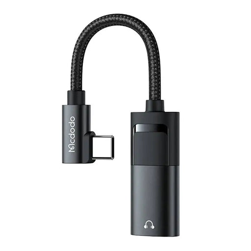USB-C to AUX mini jack 3.5mm + USB-C adapter Mcdodo CA-1880 (black) - Audio adapters<<<GSM Accessories<<<InnproXML