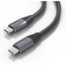 USB-C to USB-C Cable Aisens A107-0875 Grey 3 m - USB зарядни и кабели<<<Електроника Телефони и таблети<<<Компютри|