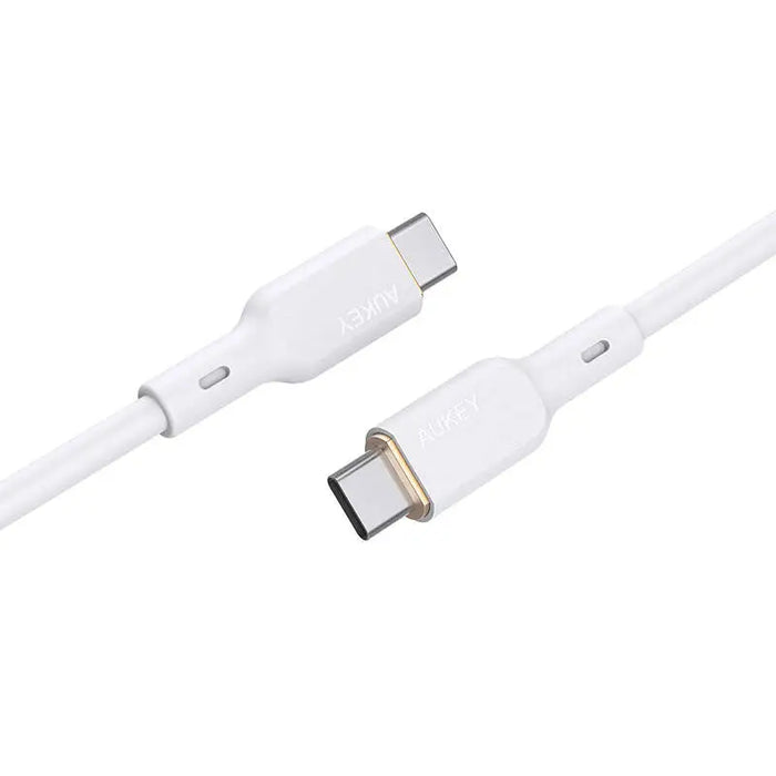USB-C to USB-C Cable Aukey CB-SCC102 100W 1.8m (white) - USB-C to USB-C<<<USB cables<<<GSM Accessories<<<InnproXML
