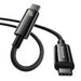 USB-C to USB-C cable Baseus Tungsten Gold 240W 1m (black) - USB-C to USB-C<<<USB cables<<<GSM