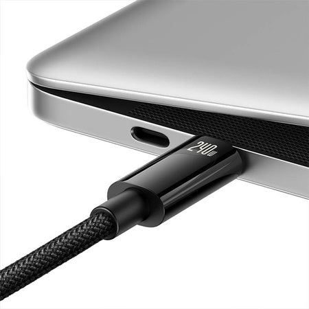 USB-C to USB-C cable Baseus Tungsten Gold 240W 1m (black) - USB-C to USB-C<<<USB cables<<<GSM