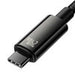 USB-C to USB-C cable Baseus Tungsten Gold 240W 1m (black) - USB-C to USB-C<<<USB cables<<<GSM