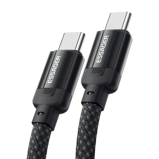 USB-C to USB-C cable Essager EXCTT3-YS01-P 240W 1m (black) - USB-C to USB-C<<<USB cables<<<GSM Accessories<<<InnproXML