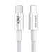 USB-C to USB-C cable VFAN P02 1m (white) - USB-C to USB-C<<<USB cables<<<GSM Accessories<<<InnproXML