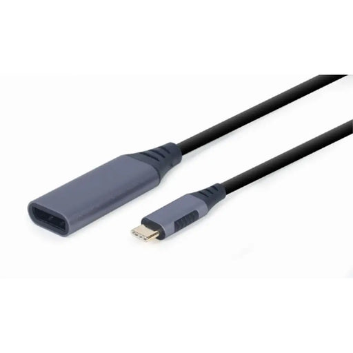 USB C to DisplayPort Adapter GEMBIRD A-USB3C-DPF-01 Grey - Компютър Кабели и адаптери<<<Компютри|