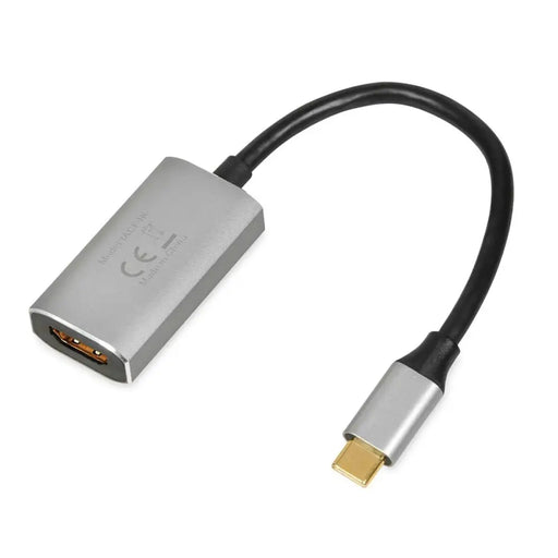 USB-C to HDMI Adapter Ibox IACF4K Silver - Адаптери<<<Компютър Кабели и адаптери<<<Компютри|