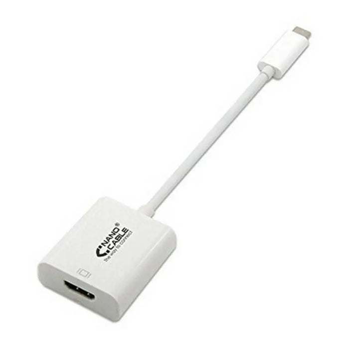 USB C to HDMI Adapter NANOCABLE 10.16.4102 15 cm White - Електроника Телевизори<<<Компютри|