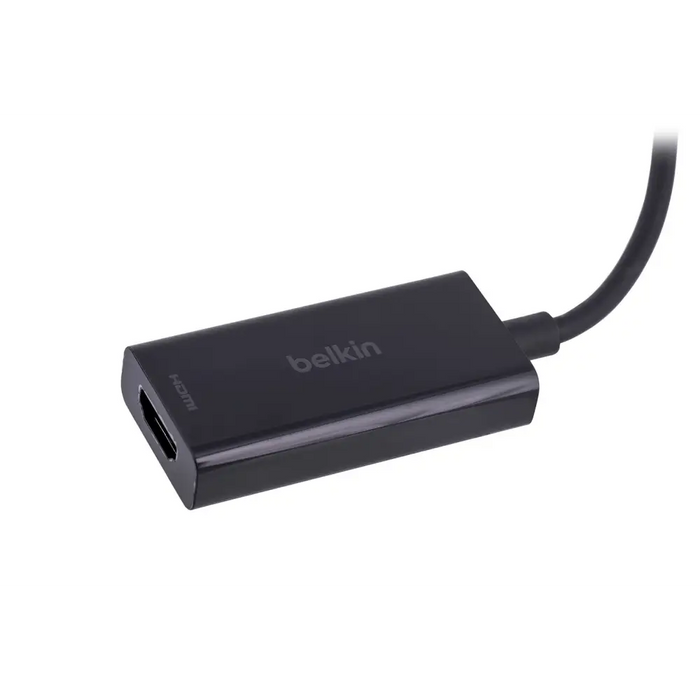 USB-C to HDMI Cable Belkin Black - AdaptersKBA-ADA<<<Cables and adaptersKBA<<<ActionPL&&&Компютър Кабели и