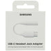 USB-C to Jack 3.5 mm Adapter Samsung EE-UC10JUWE White - Компютър Кабели и адаптери<<<Компютри|