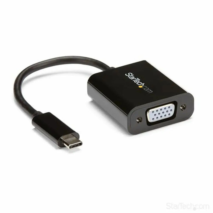 USB C to VGA Adapter Startech CDP2VGA Black - Компютър Кабели и адаптери<<<Компютри|