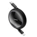 USB Cable Baseus Free2Pull USB-C to iP 20W 1m (black) - USB-C to Lightning<<<USB cables<<<GSM