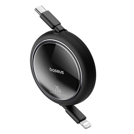 USB Cable Baseus Free2Pull USB-C to iP 20W 1m (black) - USB-C to Lightning<<<USB cables<<<GSM