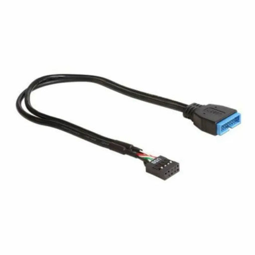 USB Cable DELOCK 83281 30 cm Black - Адаптери<<<Компютър Кабели и адаптери<<<Компютри| Електроника<<<BigBuy