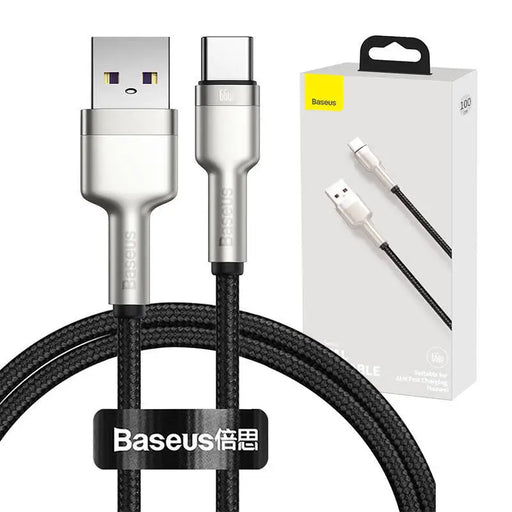 USB cable for USB-C Baseus Cafule 66W 1m (black) - USB to USB-C<<<USB cables<<<GSM Accessories<<<InnproXML