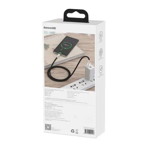 USB cable for USB-C Baseus Cafule 66W 1m (black) - USB to USB-C<<<USB cables<<<GSM Accessories<<<InnproXML