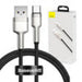 USB cable for USB-C Baseus Cafule 66W 1m (black) - USB to USB-C<<<USB cables<<<GSM Accessories<<<InnproXML