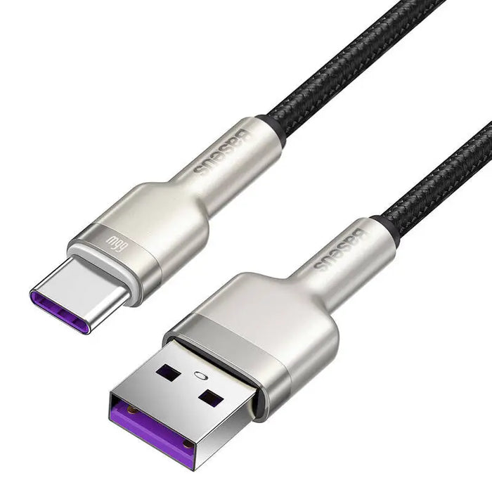 USB cable for USB-C Baseus Cafule 66W 1m (black) - USB to USB-C<<<USB cables<<<GSM Accessories<<<InnproXML