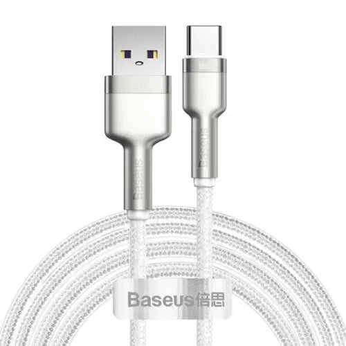 USB cable for USB-C Baseus Cafule 66W 2m (white) - USB to USB-C<<<USB cables<<<GSM Accessories<<<InnproXML