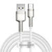 USB cable for USB-C Baseus Cafule 66W 2m (white) - USB to USB-C<<<USB cables<<<GSM Accessories<<<InnproXML