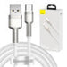 USB cable for USB-C Baseus Cafule 66W 2m (white) - USB to USB-C<<<USB cables<<<GSM Accessories<<<InnproXML