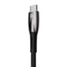 USB cable for USB-C Baseus Glimmer Series 100W 2m (Black) - USB to USB-C<<<USB cables<<<GSM