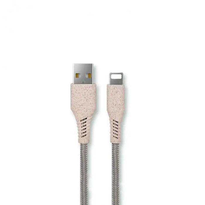 USB Cable for iPad/iPhone KSIX White - Електроника Телефони и таблети<<<Компютри| Електроника<<<BigBuy&&&USB зарядни и
