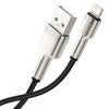USB cable for Lightning Baseus Cafule 2.4A 0,25m (black) - USB to Lightning<<<USB cables<<<GSM
