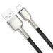 USB cable for Lightning Baseus Cafule 2.4A 1m (black) - USB to Lightning<<<USB cables<<<GSM