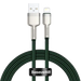 USB cable for Lightning Baseus Cafule 2.4A 1m (green) - USB to Lightning<<<USB cables<<<GSM Accessories<<<InnproXML