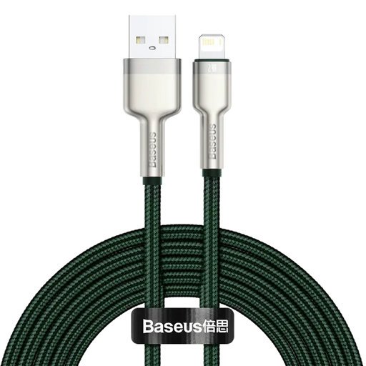 USB cable for Lightning Baseus Cafule 2.4A 2m (green) - USB to Lightning<<<USB cables<<<GSM Accessories<<<InnproXML