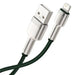 USB cable for Lightning Baseus Cafule 2.4A 2m (green) - USB to Lightning<<<USB cables<<<GSM Accessories<<<InnproXML