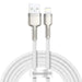 USB cable for Lightning Baseus Cafule 2.4A 2m (white) - USB to Lightning<<<USB cables<<<GSM Accessories<<<InnproXML