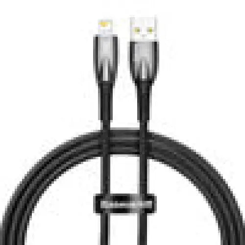 USB cable for Lightning Baseus Glimmer Series 2.4A 1m (Black) - USB to Lightning<<<USB cables<<<GSM