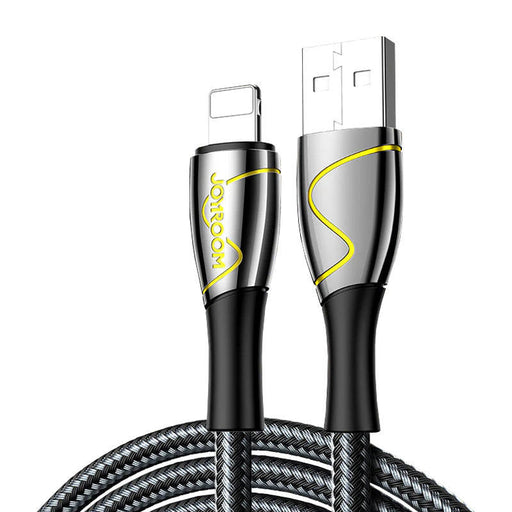 USB Cable for Lightning Joyroom S-1230K6 2.4A 1.2m (Black) - USB to Lightning<<<USB cables<<<GSM