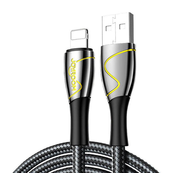 USB Cable for Lightning Joyroom S-1230K6 2.4A 1.2m (Black) - USB to Lightning<<<USB cables<<<GSM