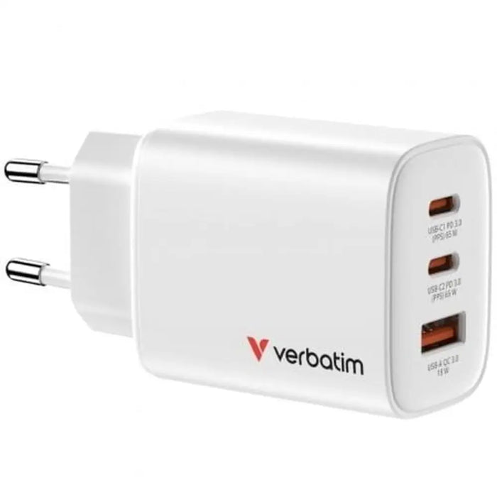 USB Cable Verbatim 32353 65 W White - Електроника Телефони и таблети<<<Компютри| Електроника<<<BigBuy&&&USB зарядни и