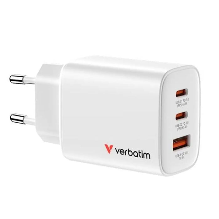 USB Cable Verbatim 32353 65 W White - Електроника Телефони и таблети<<<Компютри| Електроника<<<BigBuy&&&USB зарядни и