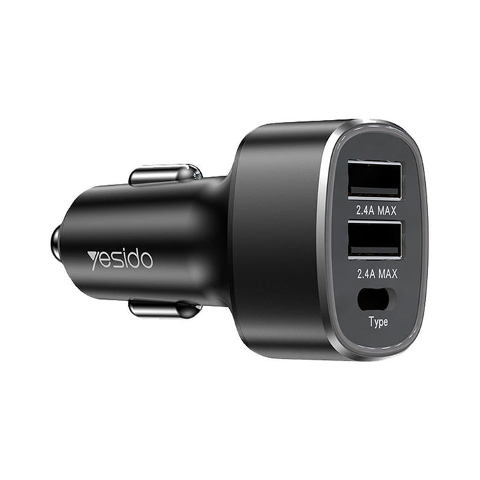 USB CAR CHARGER 25W YESIDO - Други автоаксесоари<<<Авто интериор<<<Авто и вело<<<Praktiker