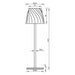 USB DESK LAMP 3W 4000K IP54 DIMMABLE DARK GREEN VIVALUX ESTELLA - Настолни лампи<<<Вътрешно осветление<<<Мебели и