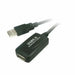 USB Extension Cable NANOCABLE 10.01.0211 Black 5 m - Компютър Кабели и адаптери<<<Компютри|