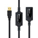USB Extension Cable NANOCABLE 10.01.0213 Black 15 m - Компютър Кабели и адаптери<<<Компютри| Електроника<<<BigBuy&&&USB