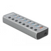 USB хъб 9 порта DELOCK 63264 - USB хъбове<<<Компютърна периферия<<<ValiAPI