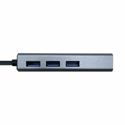 USB Hub Aisens A106-0401 Grey (1 Unit) - Компютър Мрежи и компоненти<<<Компютри| Електроника<<<BigBuy&&&HUB
