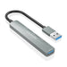 USB Hub Aisens A106-0859 Grey (1 Unit) - HUB USB<<<Компютър Мрежи и компоненти<<<Компютри| Електроника<<<BigBuy
