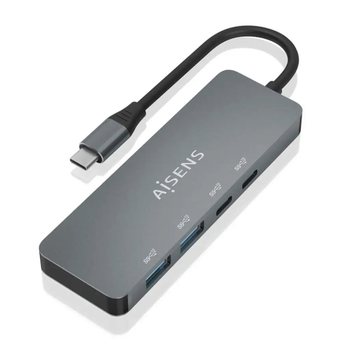 USB Hub Aisens A109-0694 Grey - Компютър Мрежи и компоненти<<<Компютри| Електроника<<<BigBuy&&&HUB USB<<<Компютър Мрежи