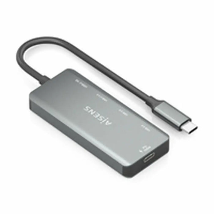 USB Hub Aisens A109-0946 Grey 100 W - Компютър Мрежи и компоненти<<<Компютри| Електроника<<<BigBuy&&&HUB USB<<<Компютър