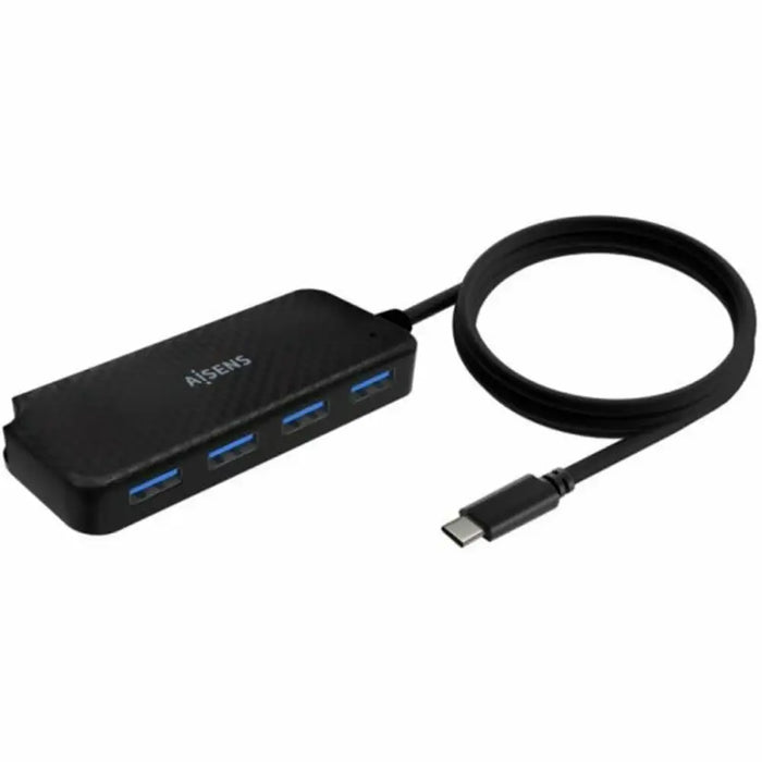 USB Hub Aisens Black (1 Unit) - HUB USB<<<Компютър Мрежи и компоненти<<<Компютри| Електроника<<<BigBuy