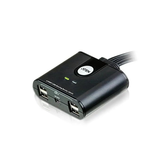 USB Hub Aten US424-AT Black - HUB USB<<<Компютър Мрежи и компоненти<<<Компютри| Електроника<<<BigBuy&&&Printer
