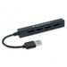 USB Hub Conceptronic HUBBIES05B Black - Компютър Мрежи и компоненти<<<Компютри| Електроника<<<BigBuy&&&HUB